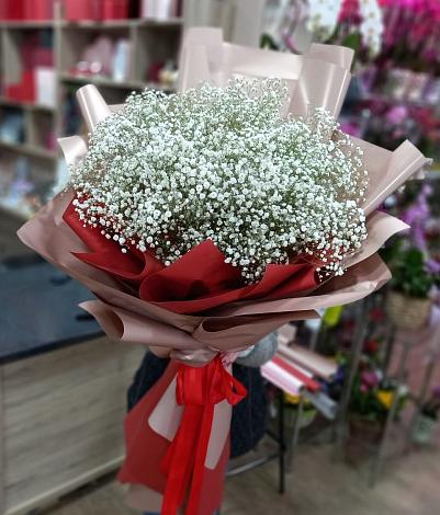 Букет цветов из: Гипсофила в Черкесске