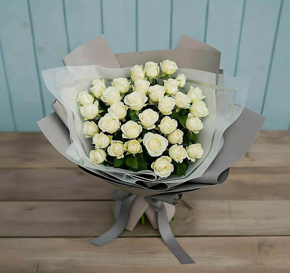 Букет Белоснежная нежность в Черкесске