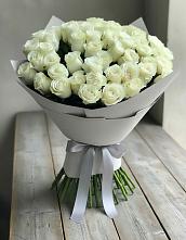 Букет 35 Белых роз #REPLACE_PRED# Черкесске