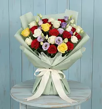Букет цветов из:  Розы #REPLACE_PRED# Черкесске