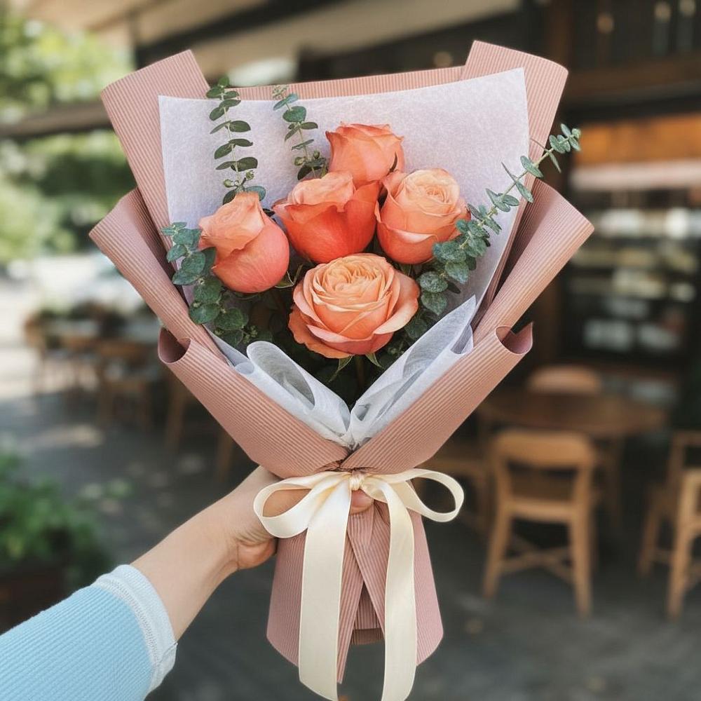 Букет цветов из: Розы в Черкесске