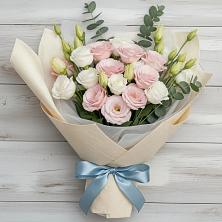 Букет цветов из:  Лизиантусы в Черкесске