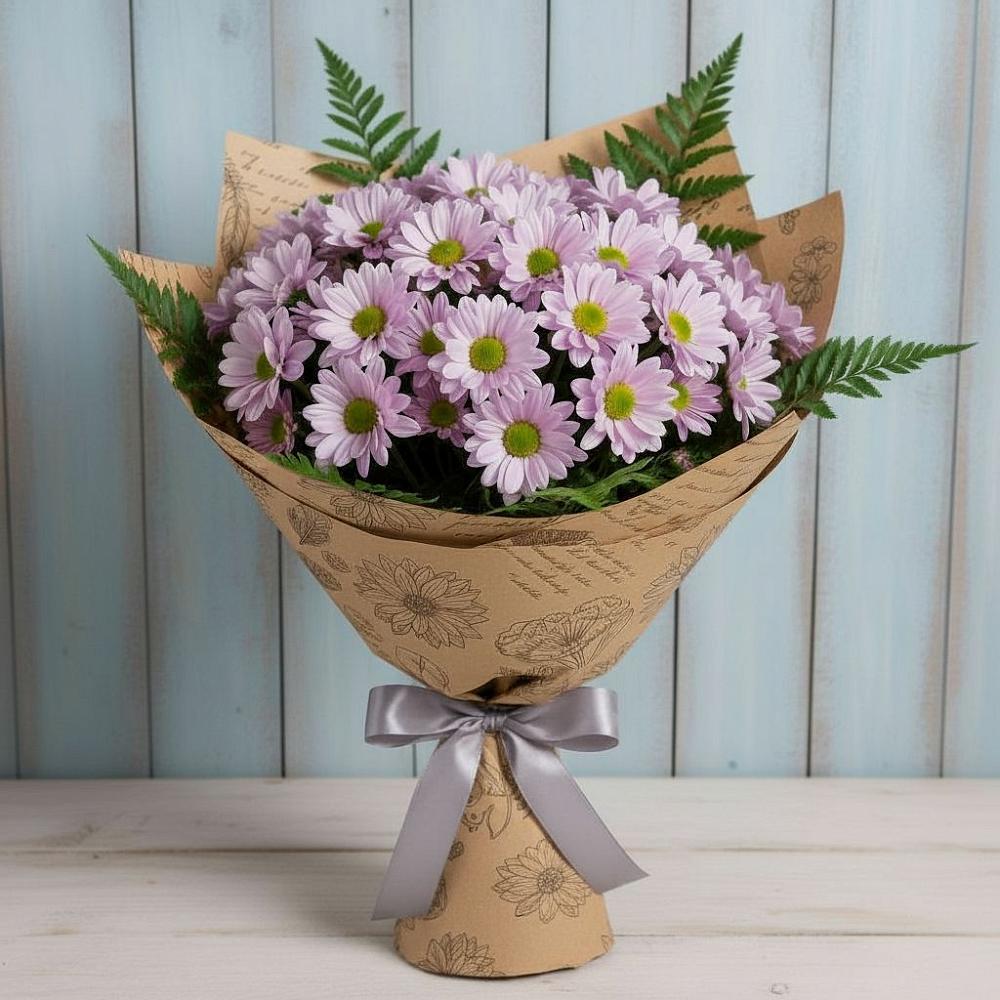 Букет цветов из: Хризантемы в Черкесске