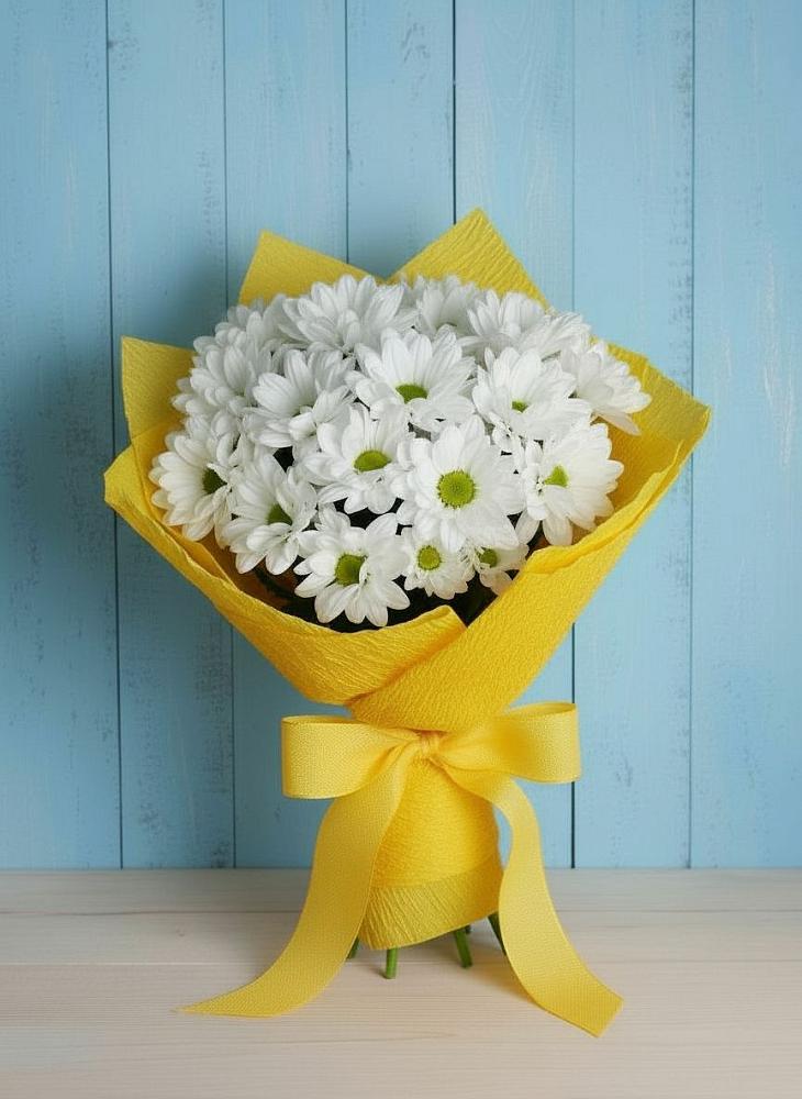 Букет цветов из: Хризантемы в Черкесске
