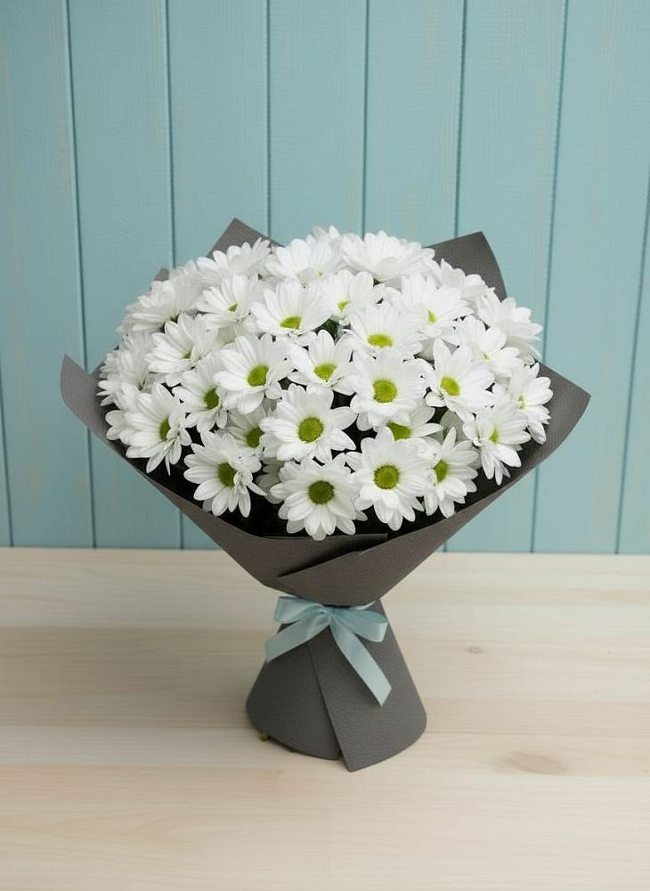 Букет цветов из: Хризантемы в Черкесске