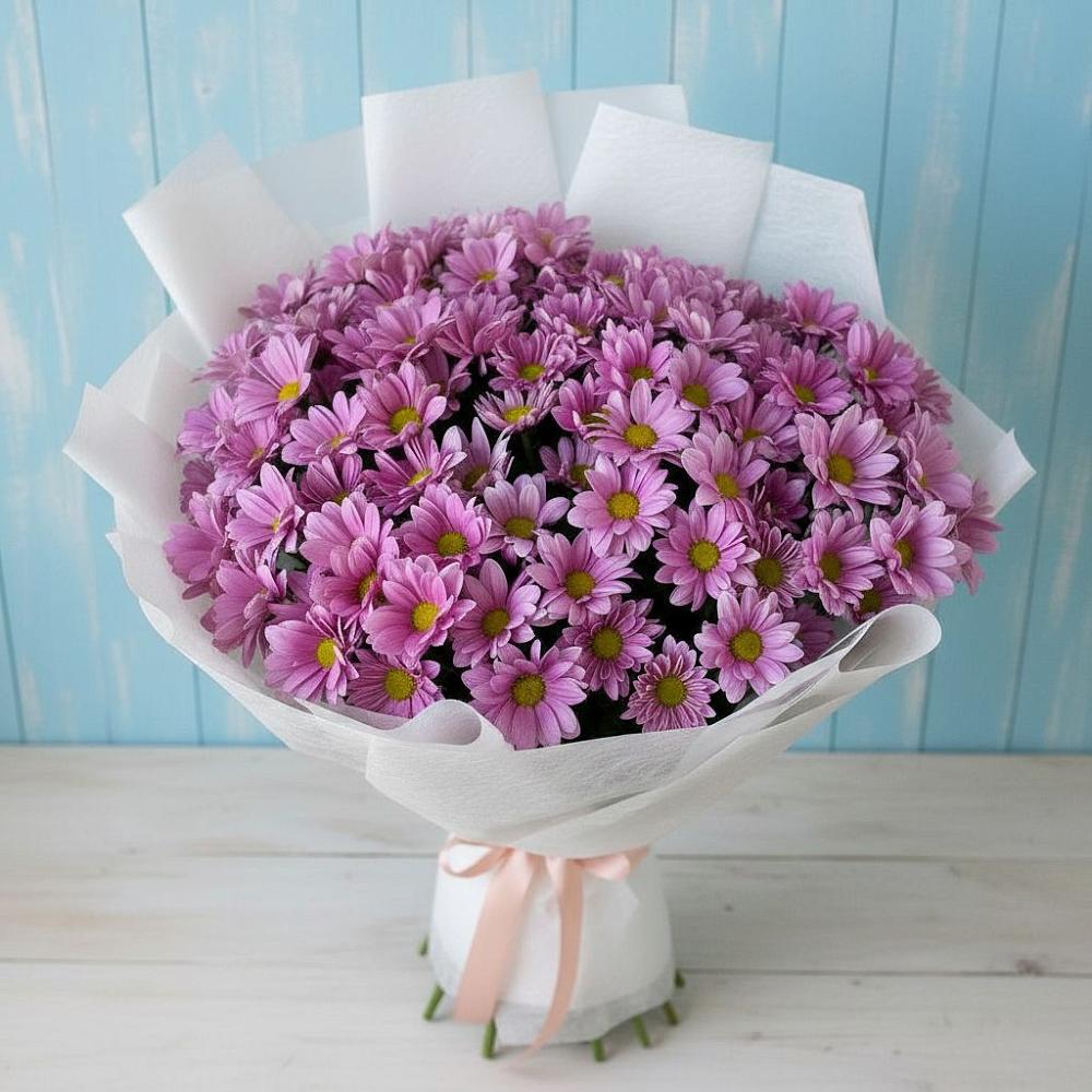 Букет цветов из: Хризантемы в Черкесске