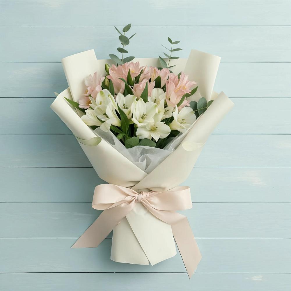 Букет цветов из: Альстромерии в Черкесске