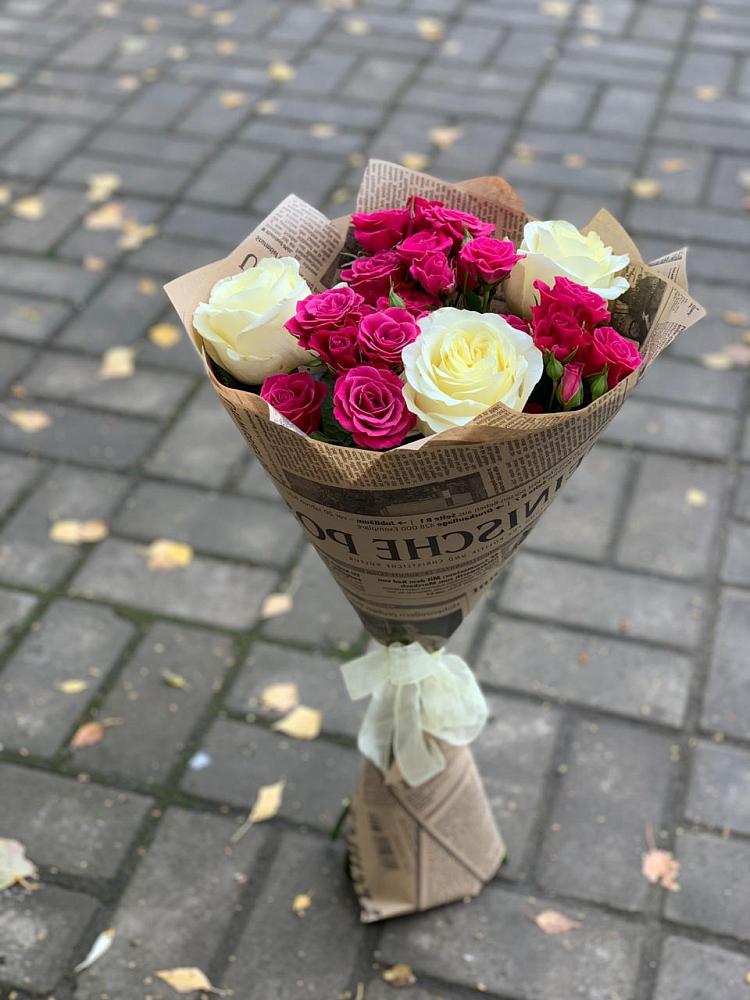 Букет цветов из: Розы в Черкесске