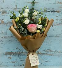 Букет цветов из:  Розы и Лизиантусы #REPLACE_PRED# Черкесске